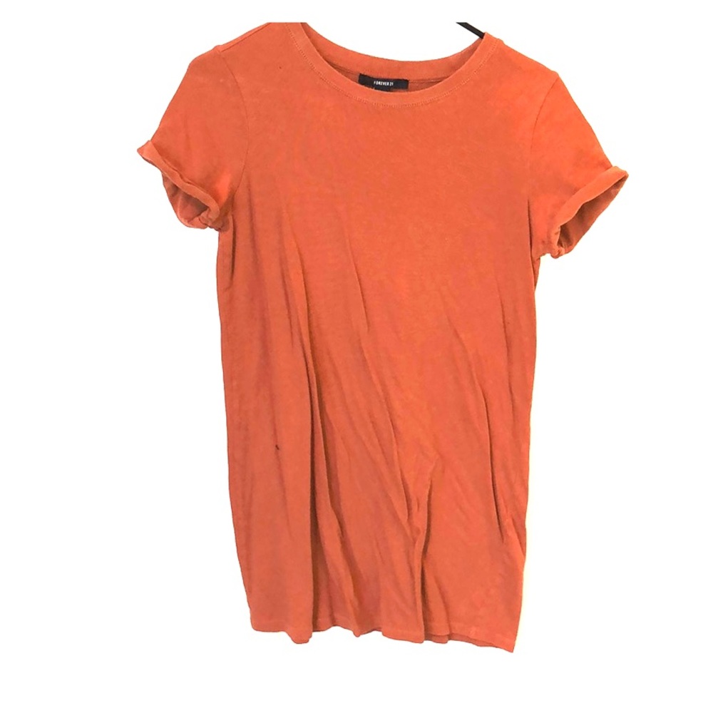 Rustic orange long tee